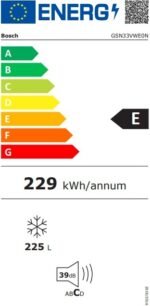 Bosch GSN33VWE0N 225 LT 7 Çekmeceli Dikey Derin Dondurucu - Görsel 3
