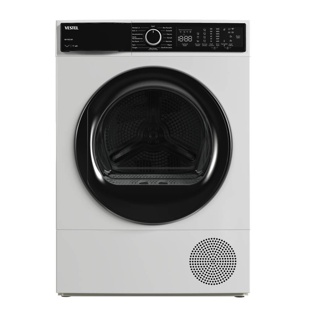 IMG-3866639853981476833 Vestel KM 97402 WiFi 9 KG Kurutma Makinesi - Görsel 1