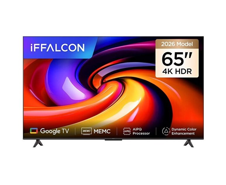 IMG-4228299585692434447 iFFALCON 65U65 65" 4K UHD Google LED TV - Görsel 1