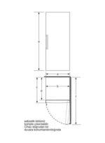 Bosch GSV33VWE0N 231 LT 7 Çekmeceli Dikey Derin Dondurucu - Görsel 6
