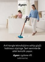 Dyson Cyclone V10 Submarine Dikey Şarjlı Süpürge - Görsel 2