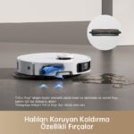 Dreame X40 Ultra Robot Süpürge - Beyaz - Görsel 8