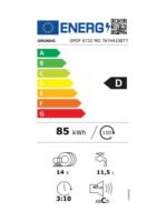 Grundig GPDF 6732 MG 6 Programlı 14 Kişilik Bulaşık Makinesi - Görsel 9