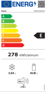 BOSCH KDN76XWE1N 542 L No-Frost Üstten Dolduruculu Buzdolabı - Görsel 7