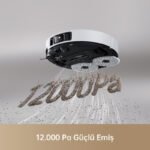 Dreame X40 Ultra Robot Süpürge - Beyaz - Görsel 3
