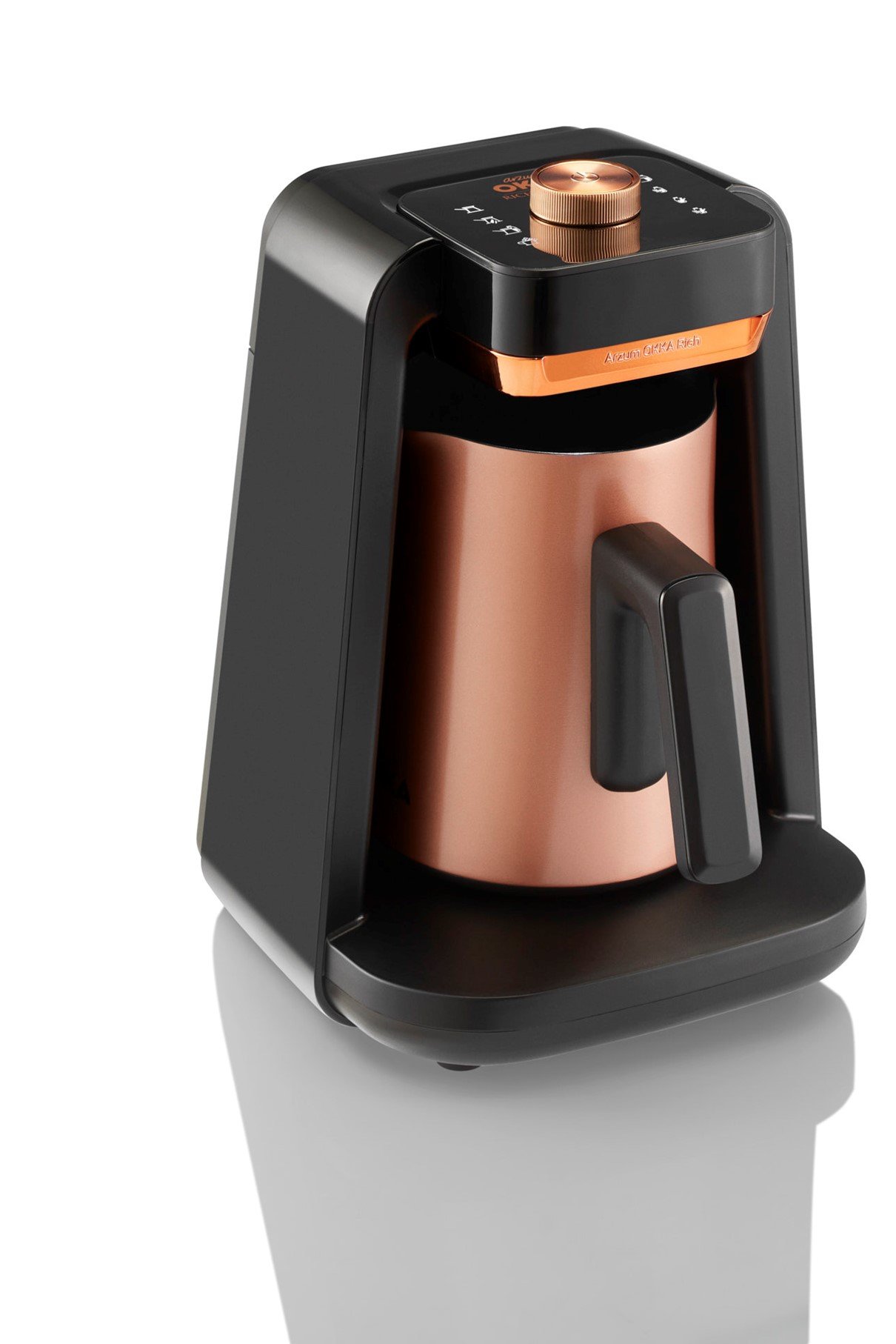 IMG-909499575404719630 Arzum OK0020 Okka Rich Spin Pro Türk Kahvesi Makinesi 5 Fincan 8 Farklı Mod Taşma Önleyici Sistem - Görsel 1