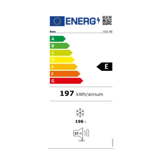 Beko 7053MB 196 L Statik Derin Dondurucu - Görsel 4